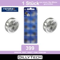 Renata 399 SR927W Knopfzellenbatterie - 1 Stk.