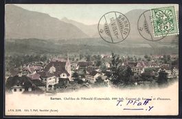 AK Sarnen, Chef-lieu del'Obwald, 1905