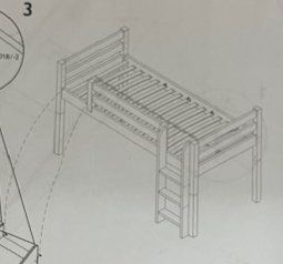 Flexa Scivoli: Flexa Rutschbahn mit Leiter und Stützen – Usato da Winterthur venduto da Platzmacher_123 3