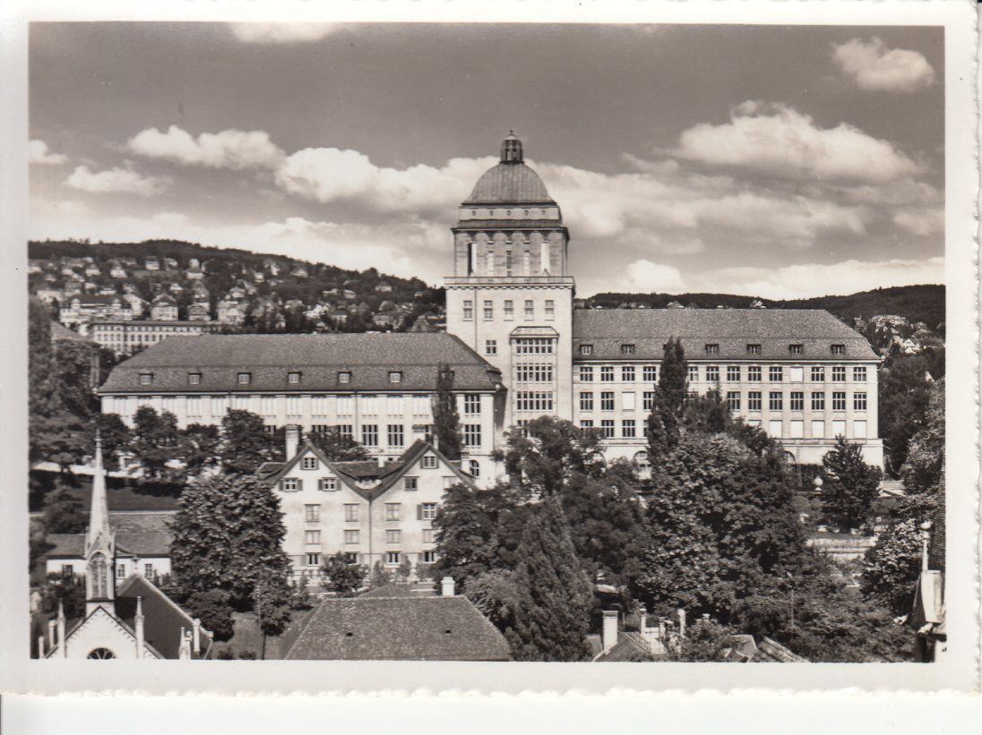 Ansichtskarten: Zürich Universität 1943 – Gebraucht aus Bürglen TG von StampGraf