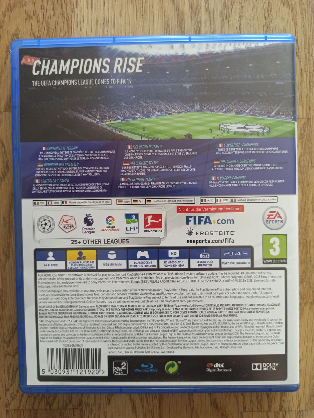 Giochi: FIFA 19 PS4 / PS5 – Usato da Oberweningen venduto da mar_87mx 1