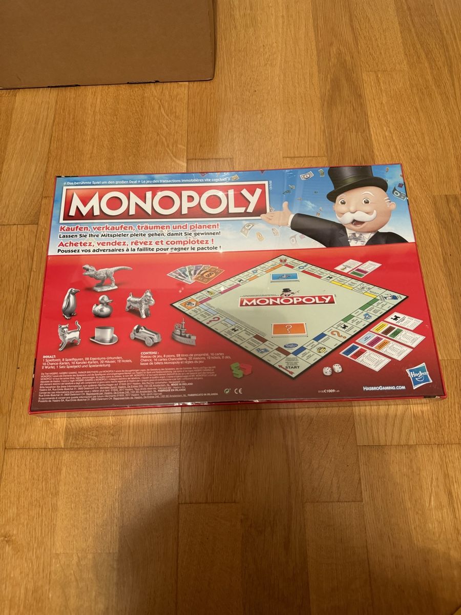 Giochi: Monopoly Neu – Nuovo e nell'imballaggio originale da Dübendorf venduto da Sachs621