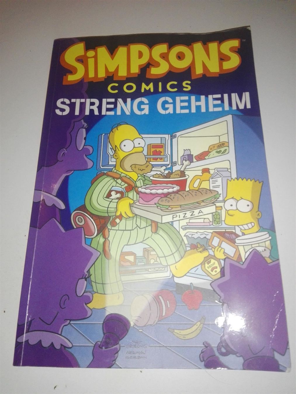 Comics: Simpsons Comics - Streng geheim – Gebraucht aus St.Galllen von elkaphone