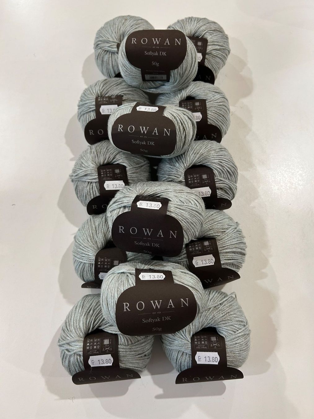 Laine: 14 pelotes Softyak DK Rowan – Neuf avec emballage d'origine à Bex par valetted