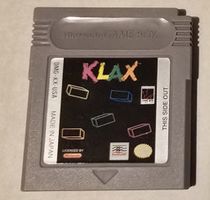 Nintendo Game Boy Klax Spielcartridge guter Zustand