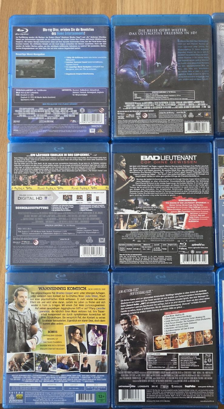 Tutti i DVDs: Blu-ray DVD  Filme Konvolut gebraucht – Usato da Worb venduto da pirelli_01 3