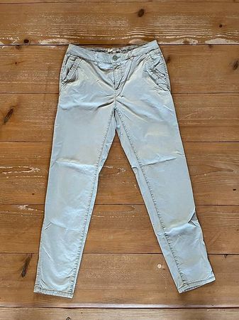 Sportlich elegante ESPRIT-Hose, helles olivgrün, Gr. 38/M
