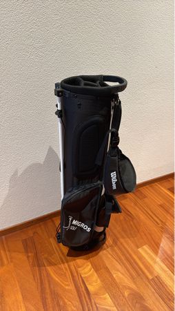 Wilson Golfbag Migros Golf schwarz neuwertig