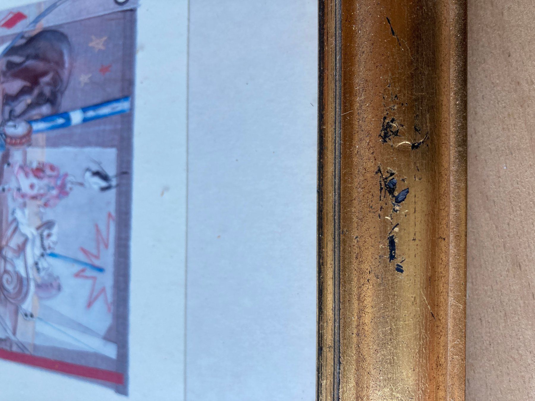 Bilderrahmen: Bilderrahmen, Vintage, vergoldet – Gebraucht aus Zürich von SilvanKa 2
