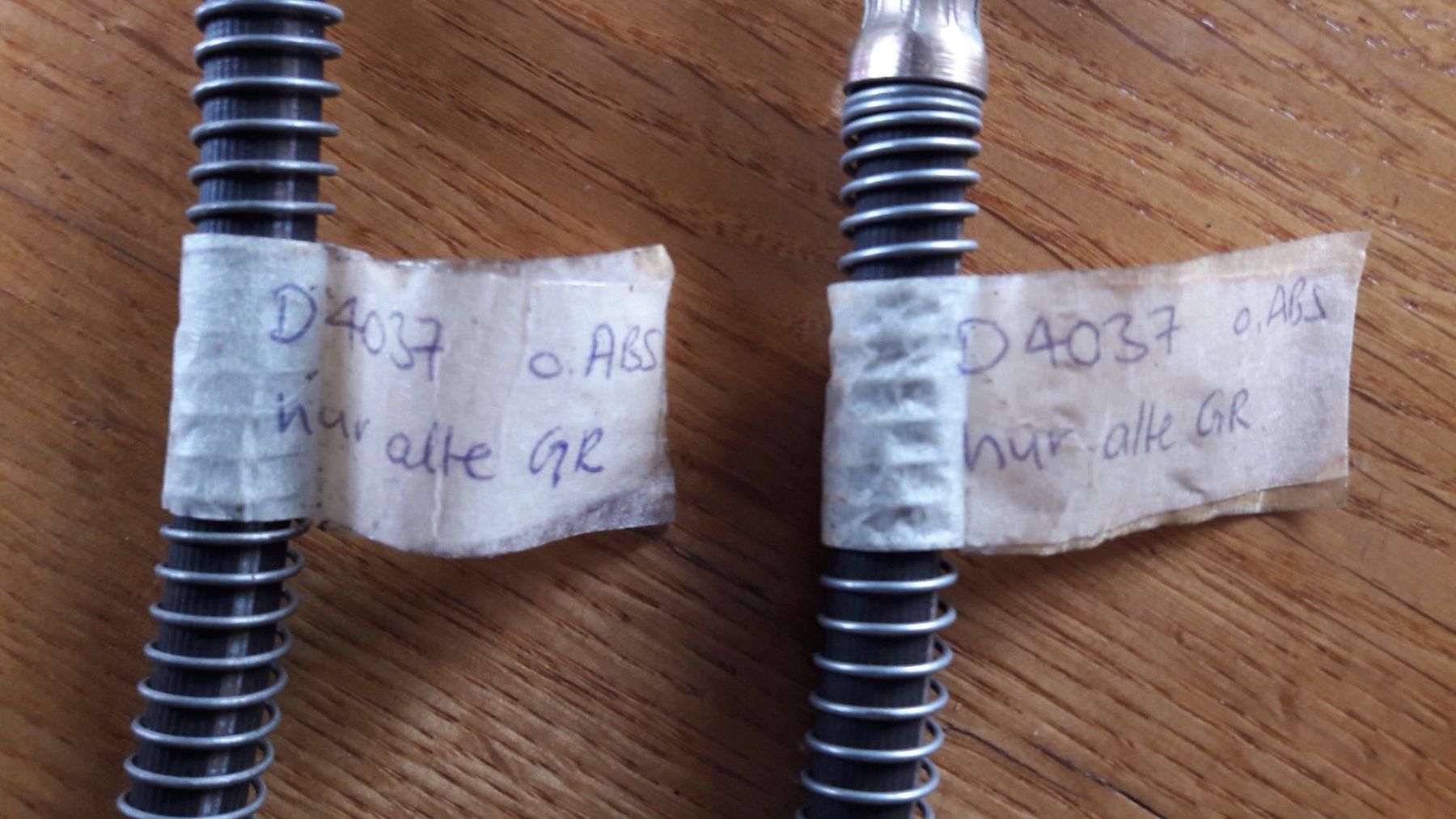 Tutti i ricambio: BREMACH Tubes de freins flexibles – Nuovo e nell'imballaggio originale da Courfaivre venduto da silberschnee 1