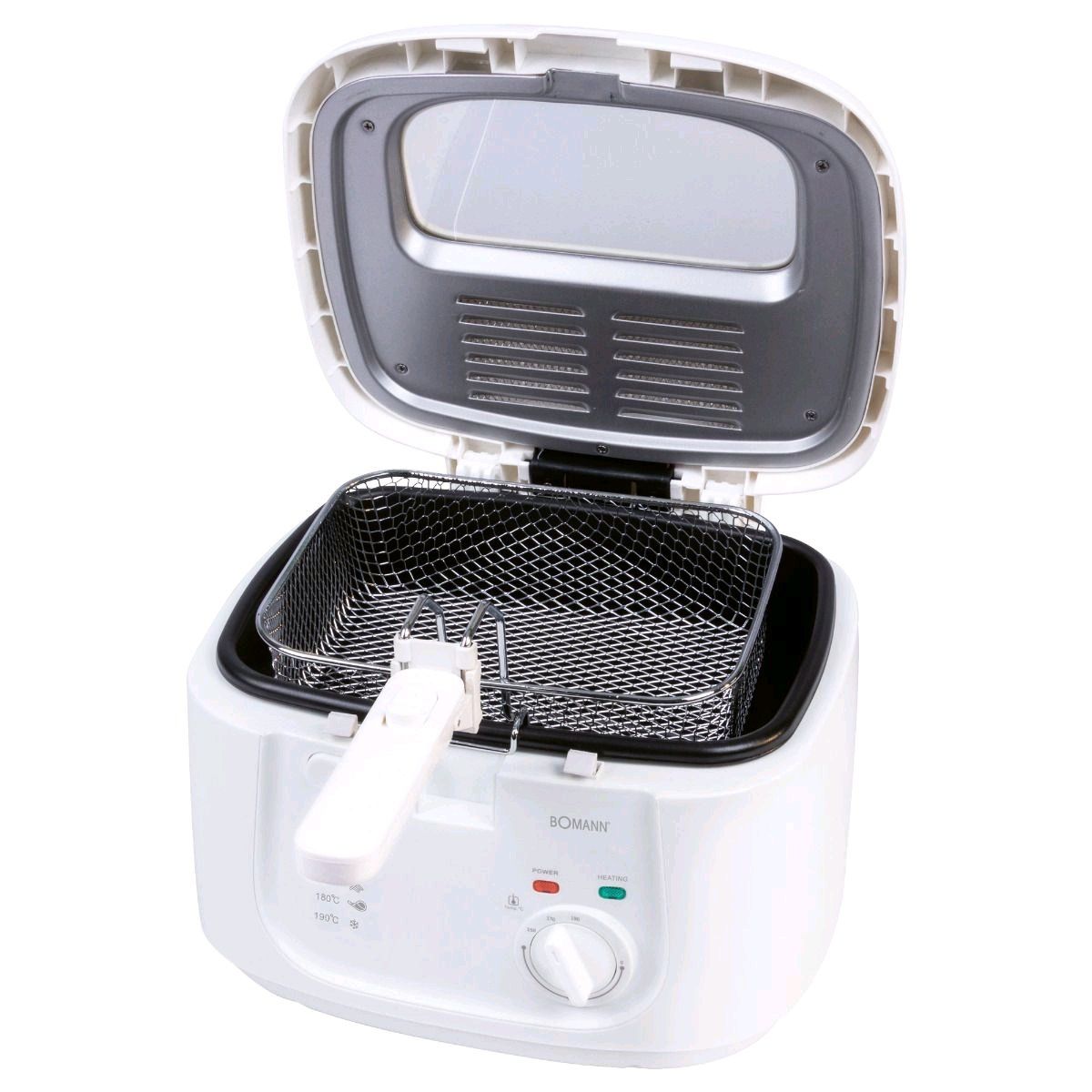 Elettrodomestici da cucina: Bomann FR 6051 CB weiss - Fritteuse – Usato da Müstair venduto da VenovaAG 1