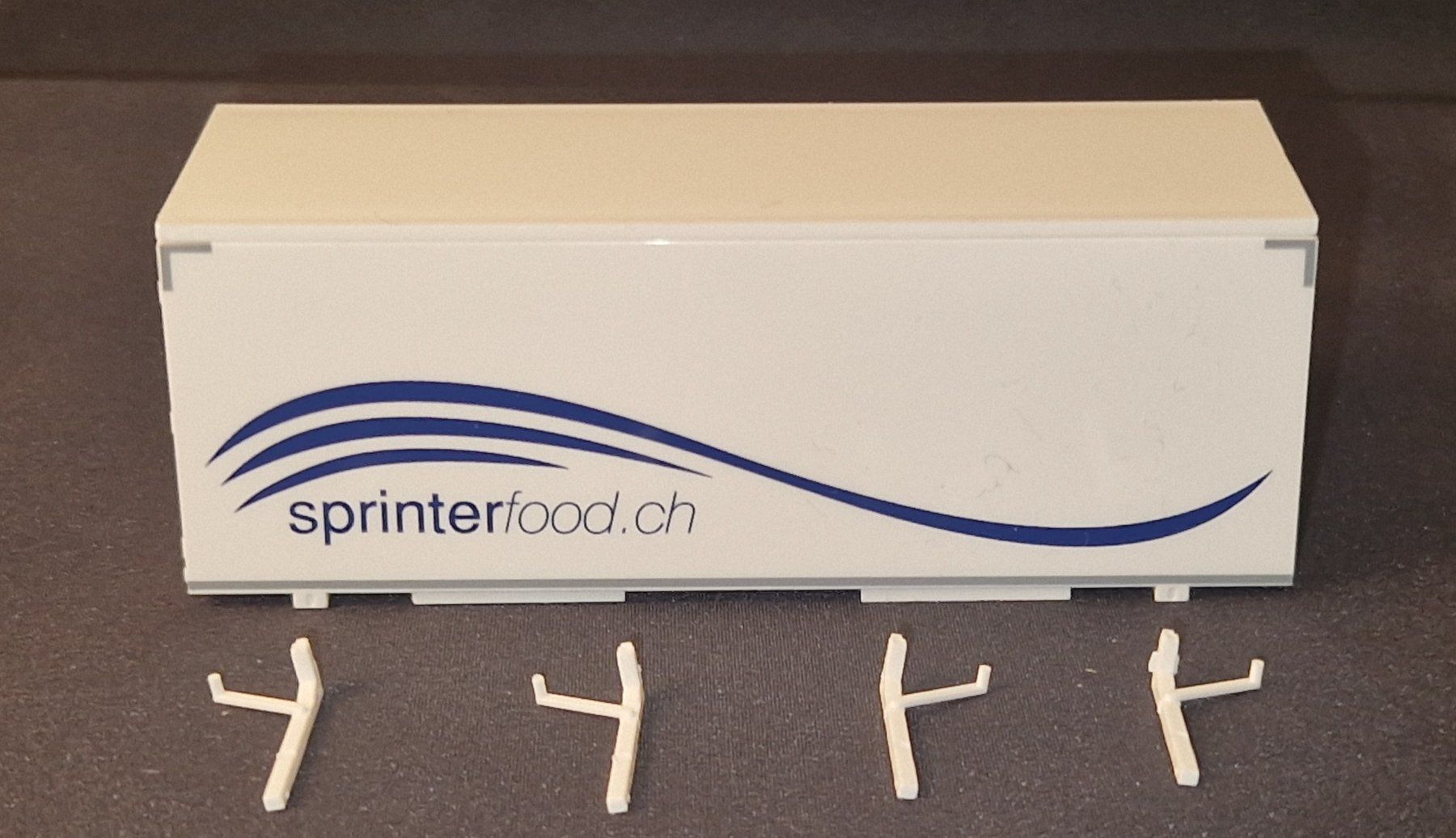 Bemo Modellini di ferrovie: Wechselpritsche "Sprinter food" - SBB, BLS, RhB - Bemo HO/HO – Nuovo (secondo la descrizione) da Zürich venduto da rascala 1