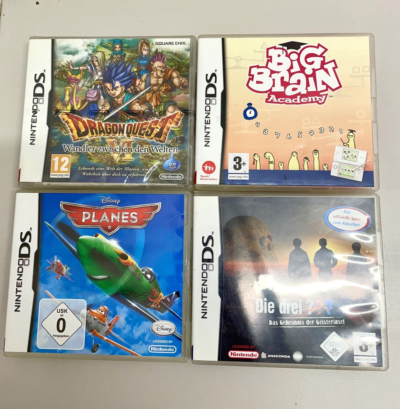 Nintendo Console: Set 4x Nintendo DS Spiele – Difettoso da Niederdorf venduto da LeptonAG 1