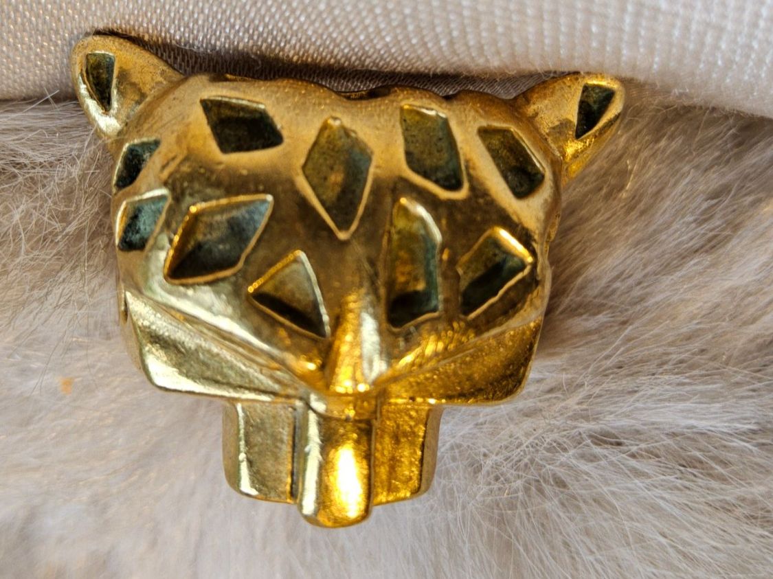 Anelli: Art Déco Messing Ring mit Leopard, 1920er Jahre – Usato da Zürich venduto da philpip 5
