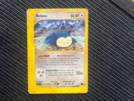 Pokemon Relaxo non Holo Skyridge Deutsch