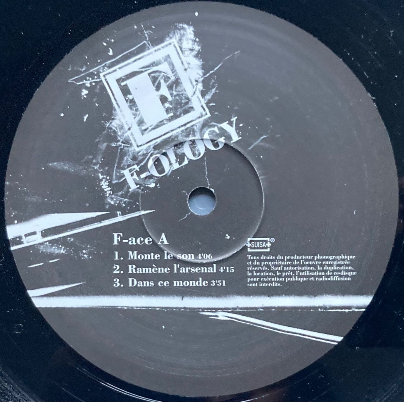 Vinyles: F-OLOGY - MONTE LE SON – D'occasion à Poliez-Pittet par Newtown-Records 2