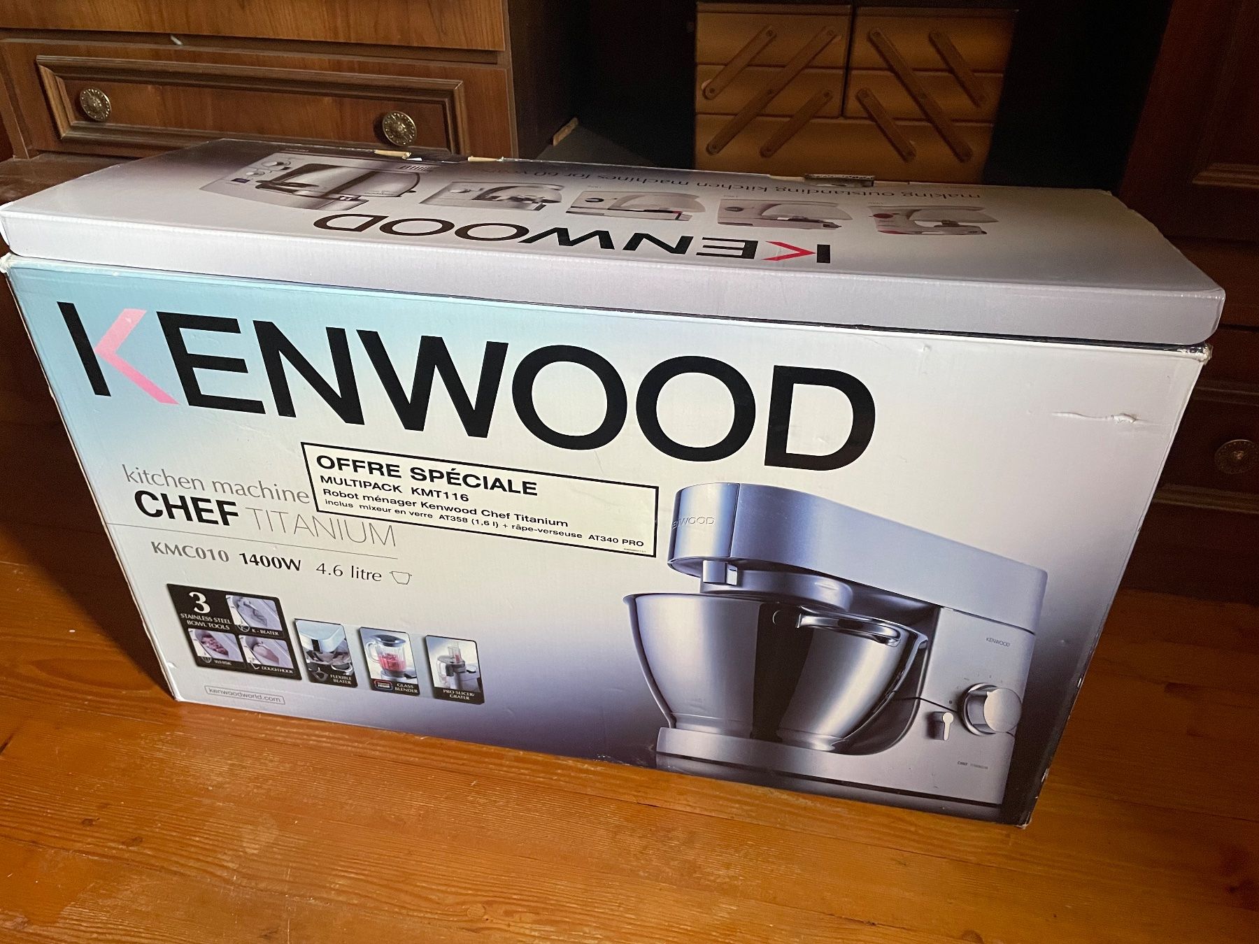 Kenwood Elettrodomestici da cucina: Kenwood Chef Titanium – Nuovo e nell'imballaggio originale da Au TG venduto da and_k8st 1