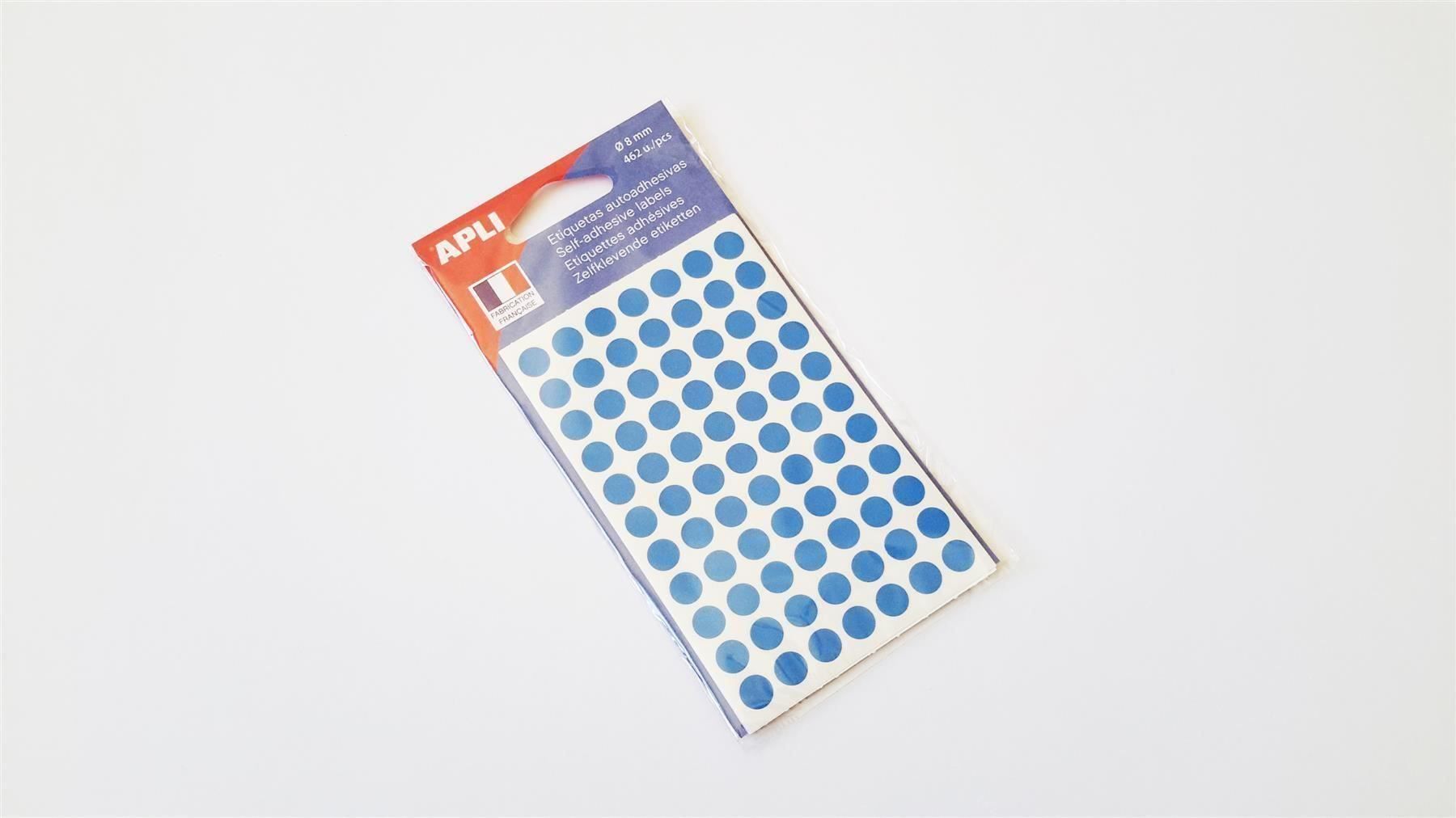 Sticker: Markierungspunkte, blau, 8mm, 462 Stück – Nuovo e nell'imballaggio originale da St. Gallen venduto da cointec 1