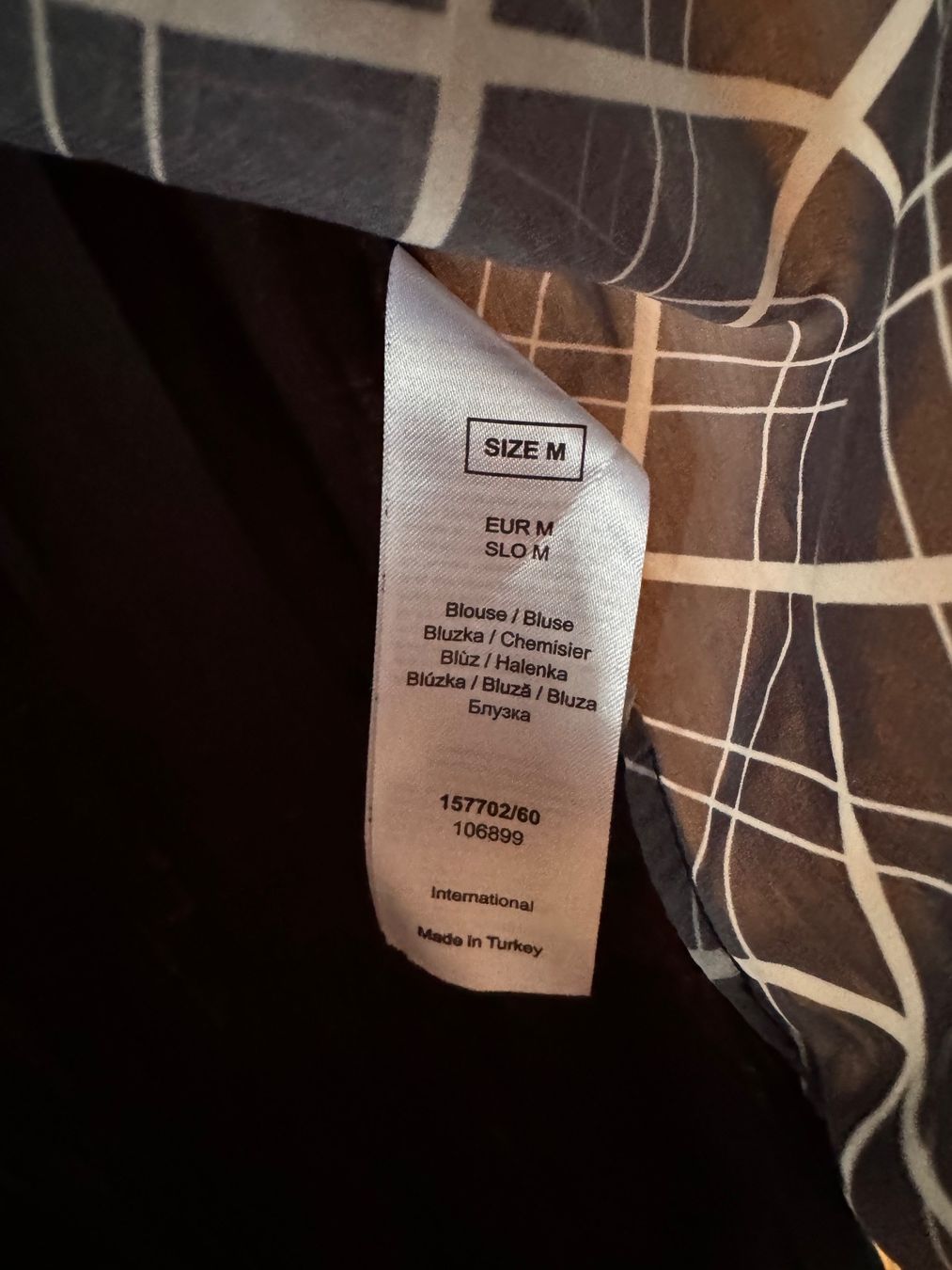 Orsay Camicette: Sommerlich leichte Bluse mit Karomuster Gr. M – Usato da Grosswangen venduto da SALE_SALE_SALE 3