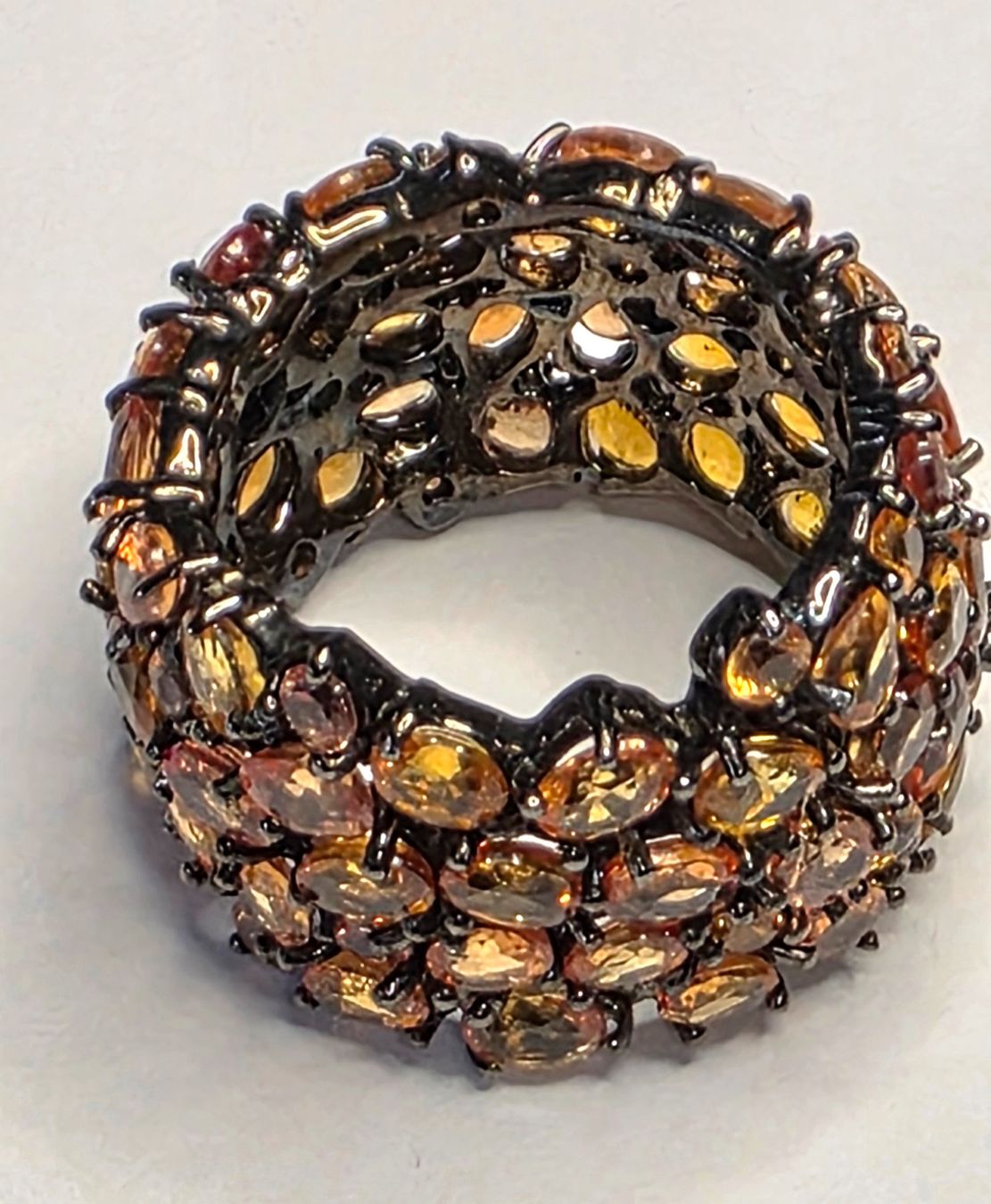 Bagues: Gelb Safir Fingerring – Neuf (Voir description) à Zürich par benedikt12 5