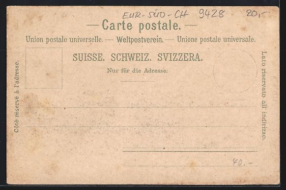 Cartes postales: Litho Meldegg, Gasthaus Meldegg, Panoram – D'occasion à Berlin par bartko-reher 1