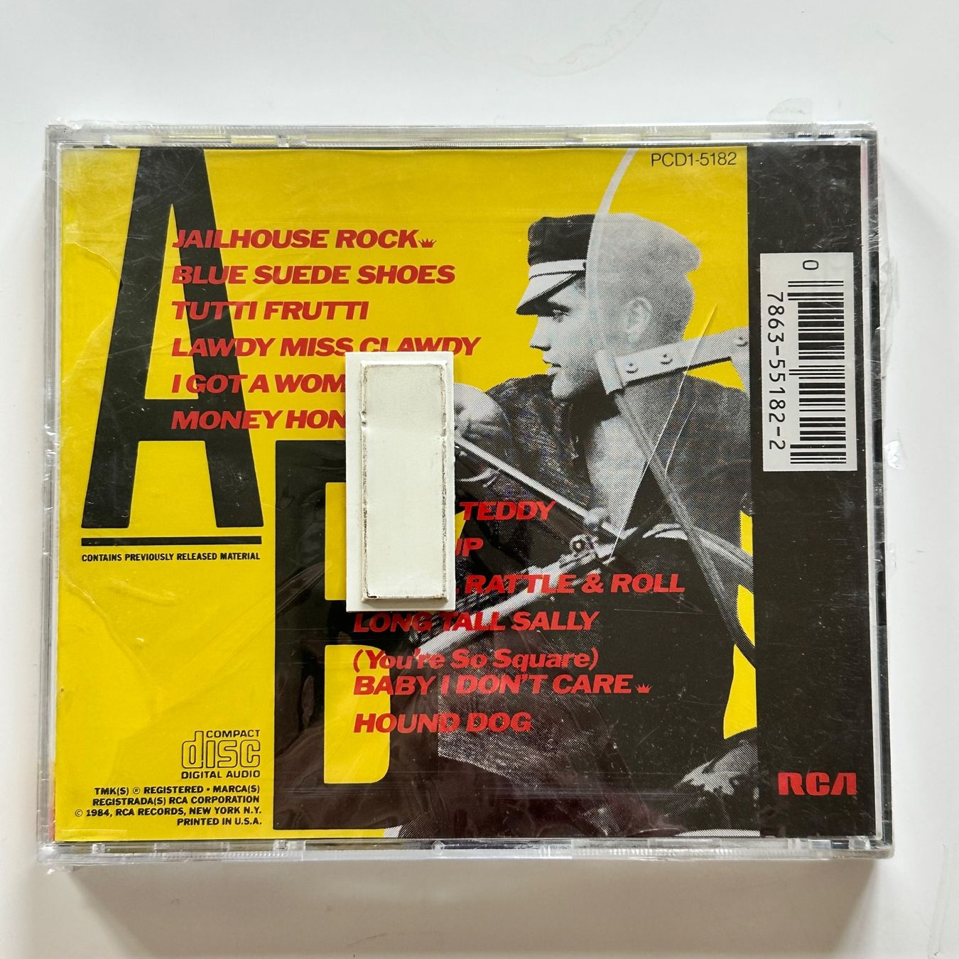 CD: Elvis CD - ROCKER (USA) – Nuovo e nell'imballaggio originale da Etzwilen venduto da presley3577 1