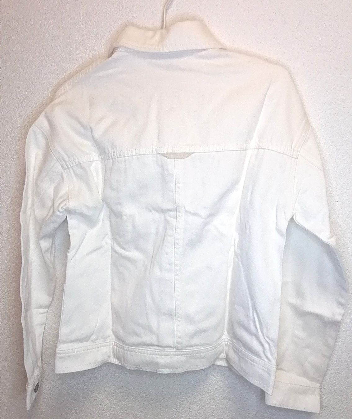 Giacche: Denim Jacke ''Pansy'' weiss, ivory fairtrade recolution S – Nuovo e nell'imballaggio originale da Rheinfelden venduto da womanskirtSecondhand 2