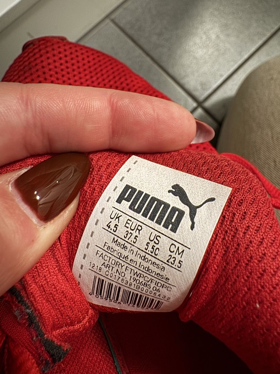 Scarpe da uomo: Chaussures rouge Puma – Nuovo (secondo la descrizione) da Rue venduto da dia_p7xh 2