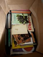 3 cartons de livres de cuisines et diverses recettes