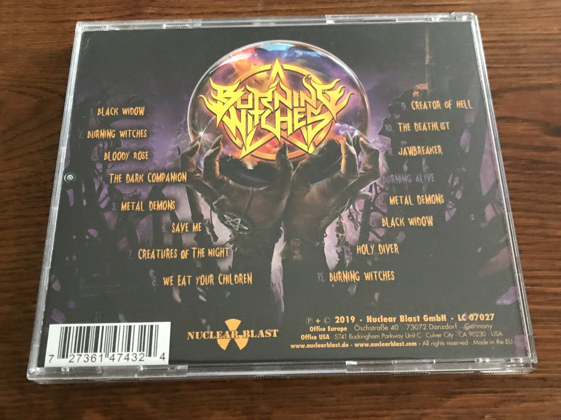 CDs: BURNING WITCHES - Burning Witches & Burning Alive – Gebraucht aus Buchs AG von Archie 2