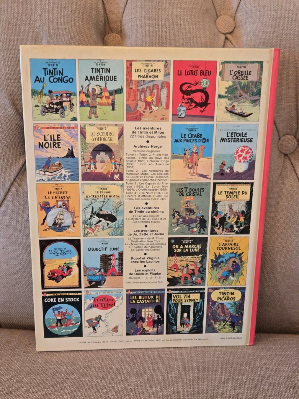 Fumetti: Tintin - Le crabe aux pinces d'or – Usato da Crémines venduto da Blakedrake 1