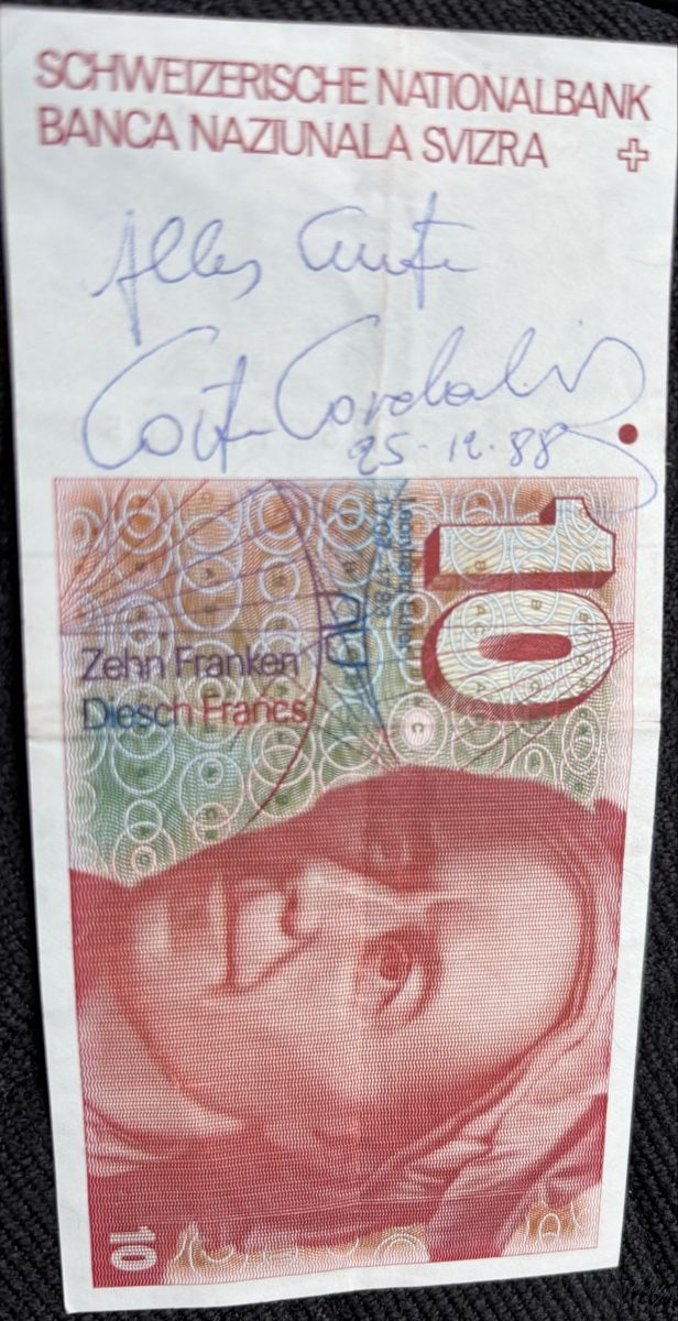 Autografi: Cordalis Costa Autogramm  – Usato da Münsingen venduto da Richigen 2