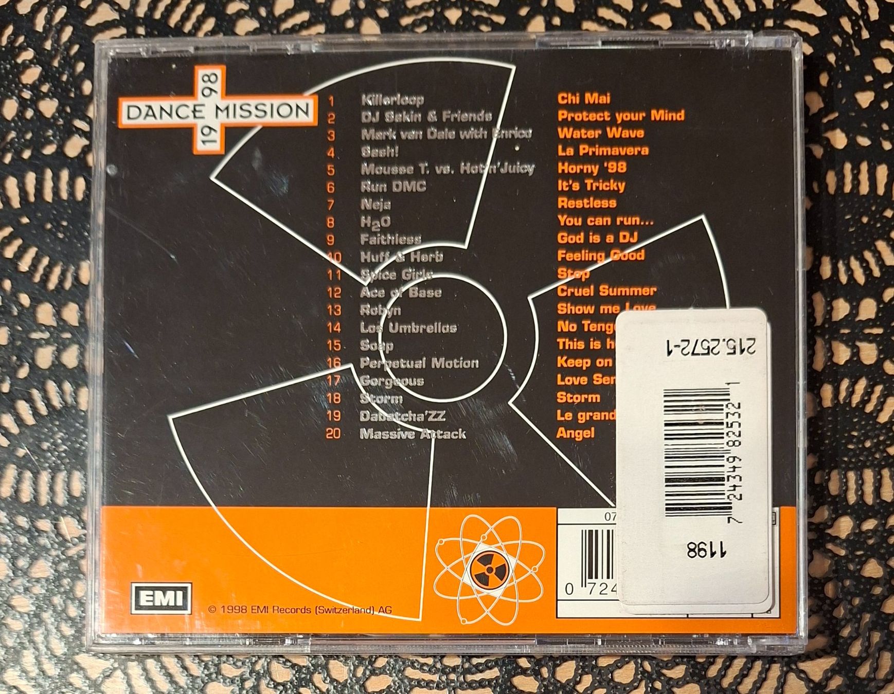 CD: Dance Mission '98, Best Dance CD 1998, Hit Compilation – Usato da Amriswil venduto da Celini3 1