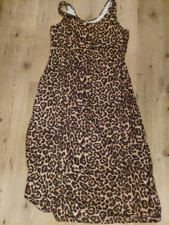 Leoparden Kleid Mit Shirt Grösse XL 