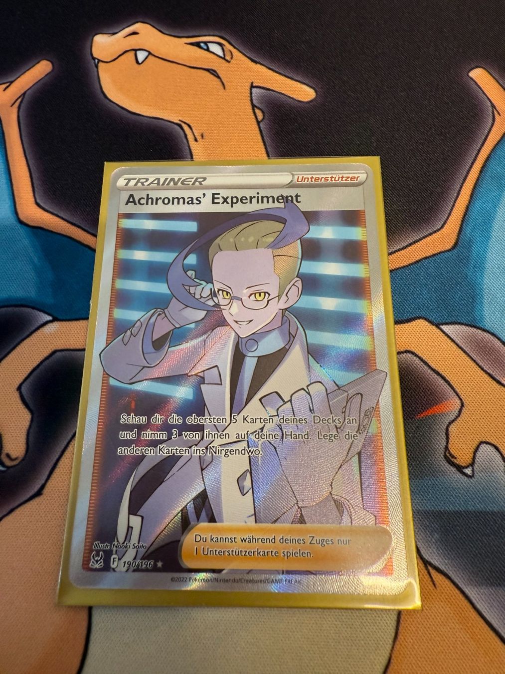 Pokémon Carte collezionabili: Achromas' Experiment (LOR 190) -Verlorener Ursprung – Nuovo (secondo la descrizione) da Bülach venduto da Pfrenzel