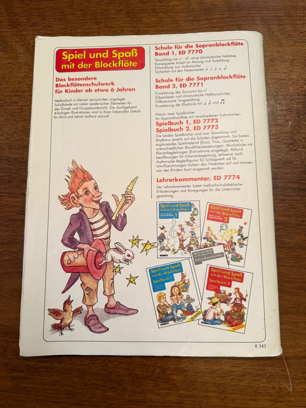 Libri: Blockflötenschule Spiel und Spass 1 Schott gebraucht – Usato da Erstfeld venduto da Mario_boe0 6