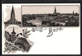 Litho Bern, Münster, Zeitglockenturm, R