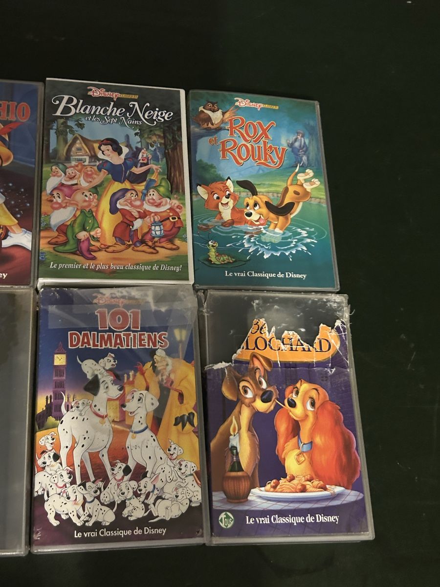 Tutti i VHS: VHS Disney lot de 8 cassettes – Usato da Thierrens venduto da Bigla 6