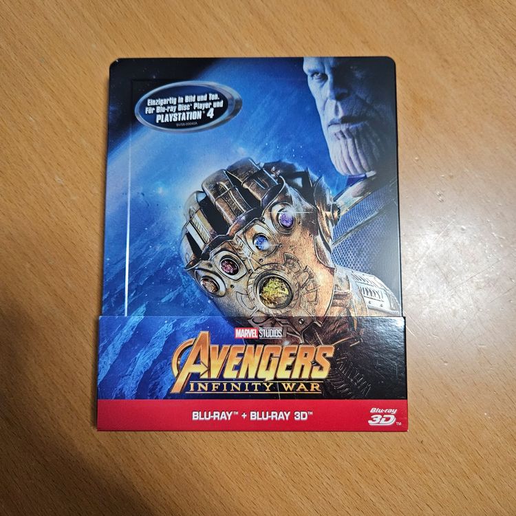 Avengers Infinity War Steelbook Kaufen auf Ricardo