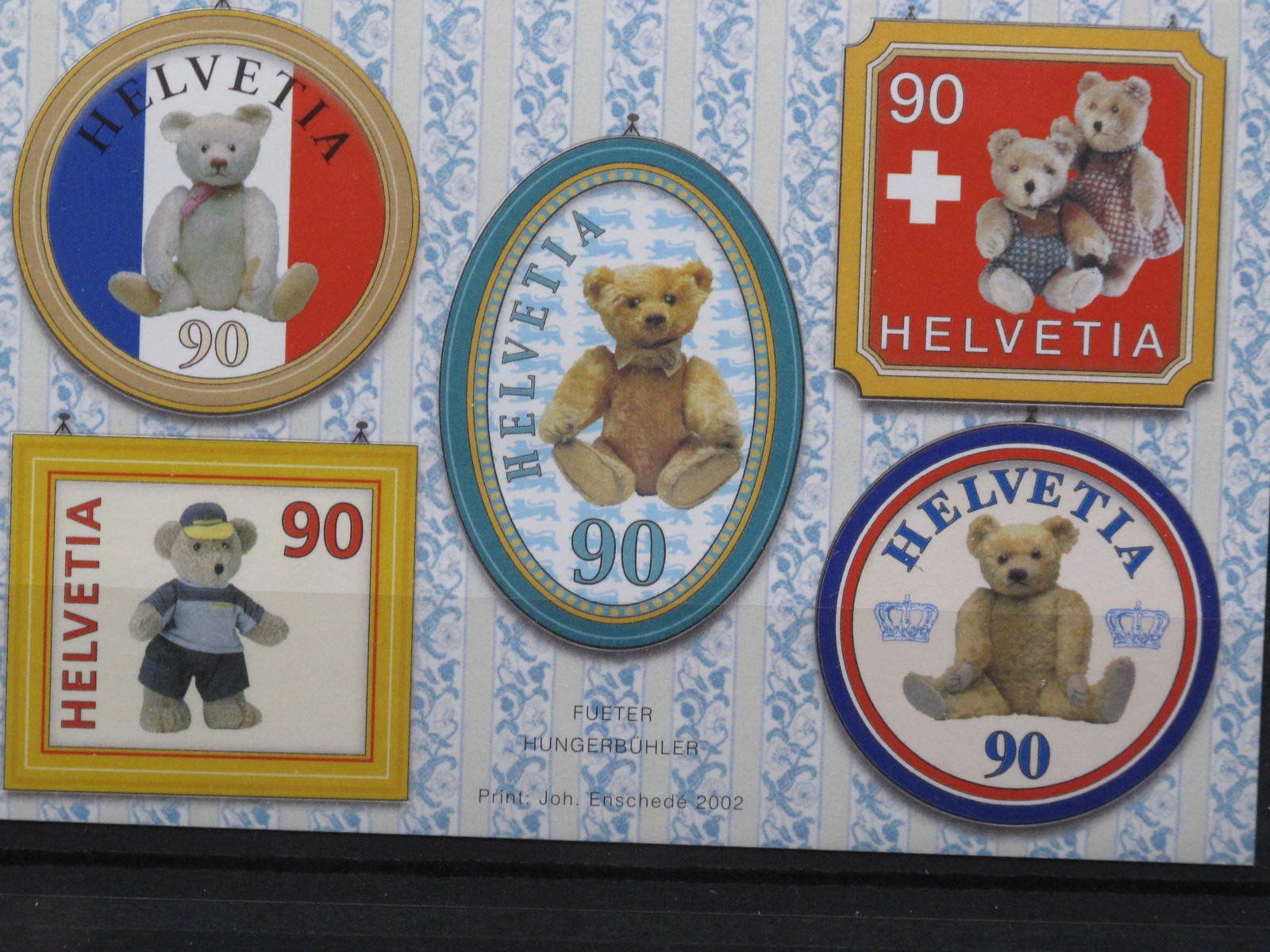 Tous les timbres: CH 2002 100 Jahre Teddybaer  BL ** – D'occasion à Wil SG par fva01