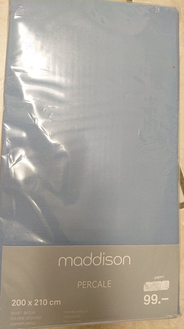 Biancheria da letto: Duvet - Bezug 160 x 210 – Nuovo e nell'imballaggio originale da Bottmingen venduto da Pidi0