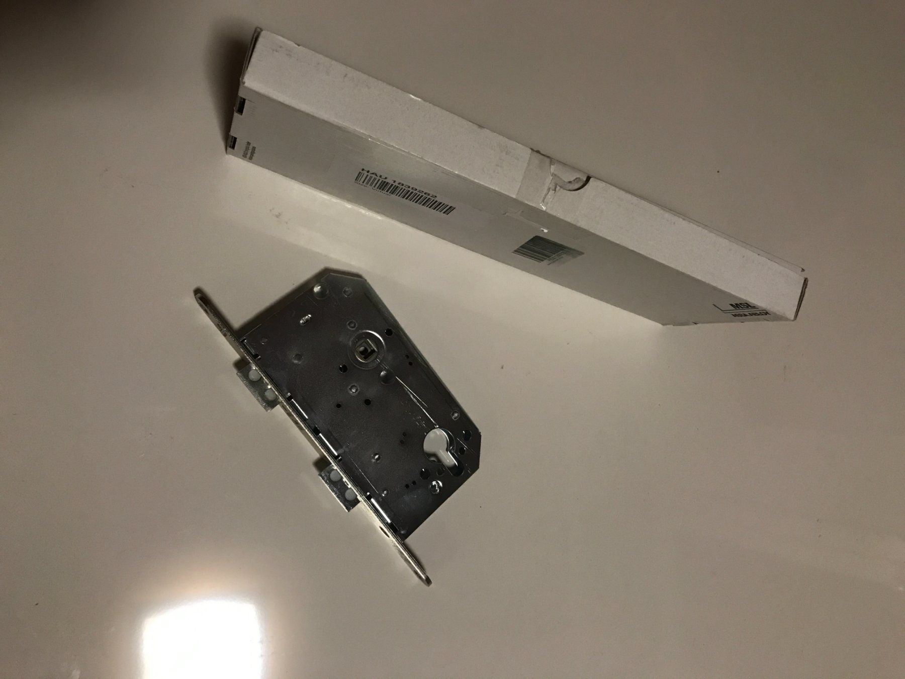 Assa Abloy Lucchetti: MSL Casa 1236PDa Panik Einsteckschloss ASSA ABLOY Neu – Nuovo e nell'imballaggio originale da luzern venduto da ARNI. 1