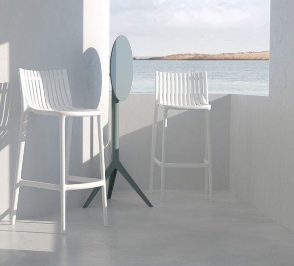 Sgabelli: Tabourets haut Ibiza Counter blanc Vondom. – Nuovo e nell'imballaggio originale da Martigny venduto da ShowroomXL 1