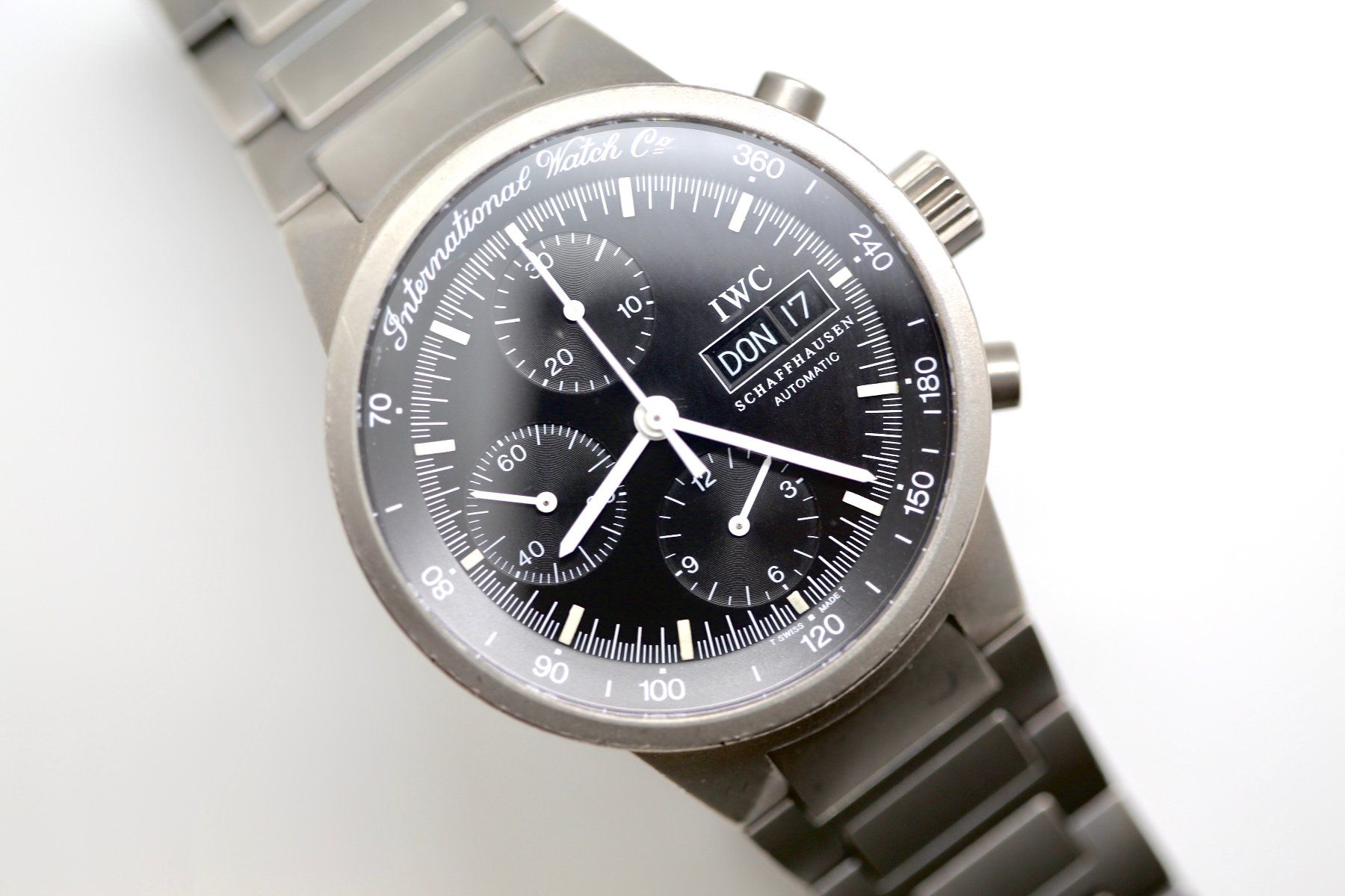 IWC Uhren: IWC GST Chronograph Titanium – Gebraucht aus Reinach BL von Han-Numismatik 2