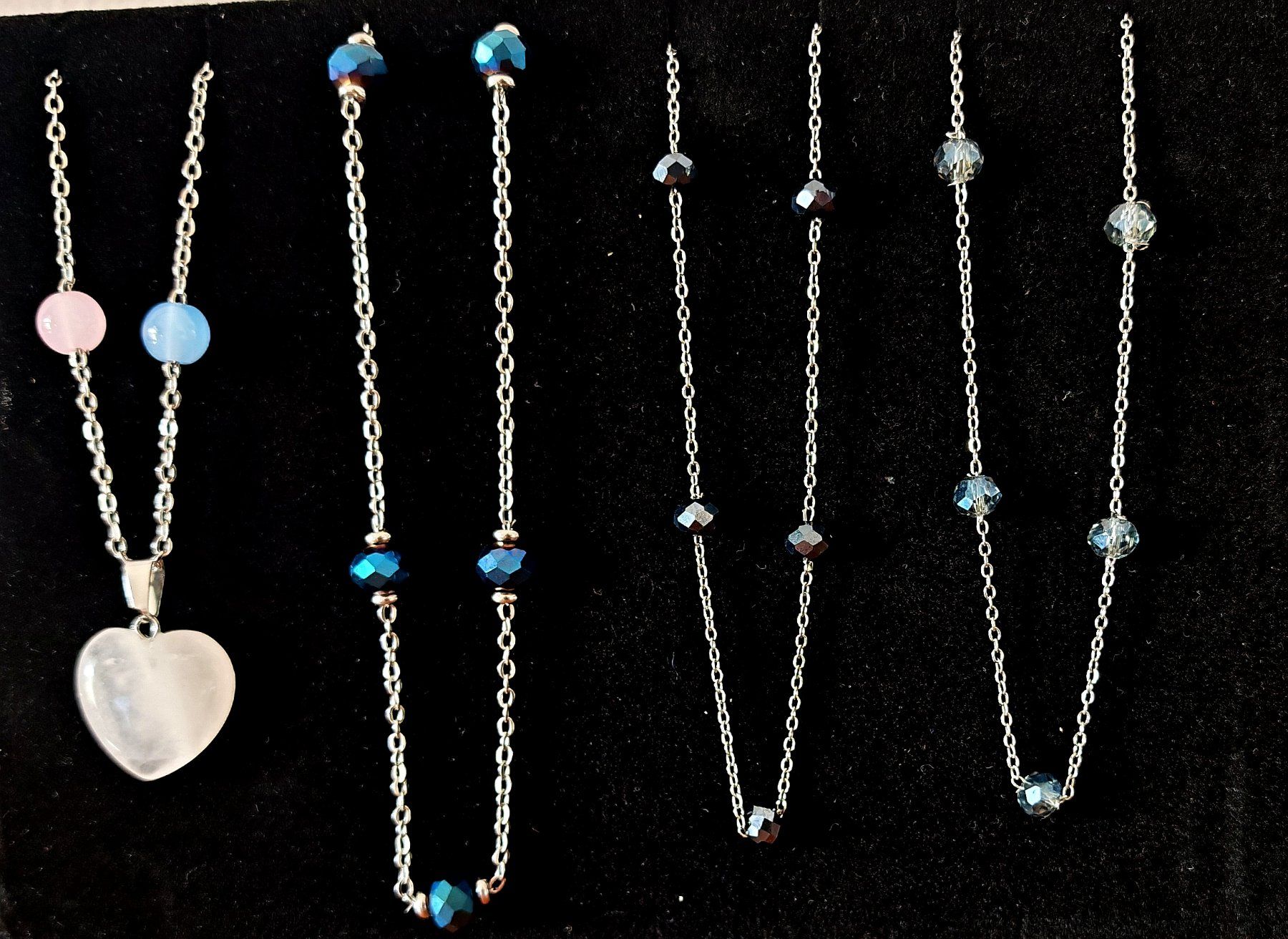 Catenine: Chaîne avec perles – Nuovo e nell'imballaggio originale da Chamoson venduto da OkGeo 5