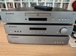 Cambride Audio AXC35, AXA36 und AXN10 Sound System