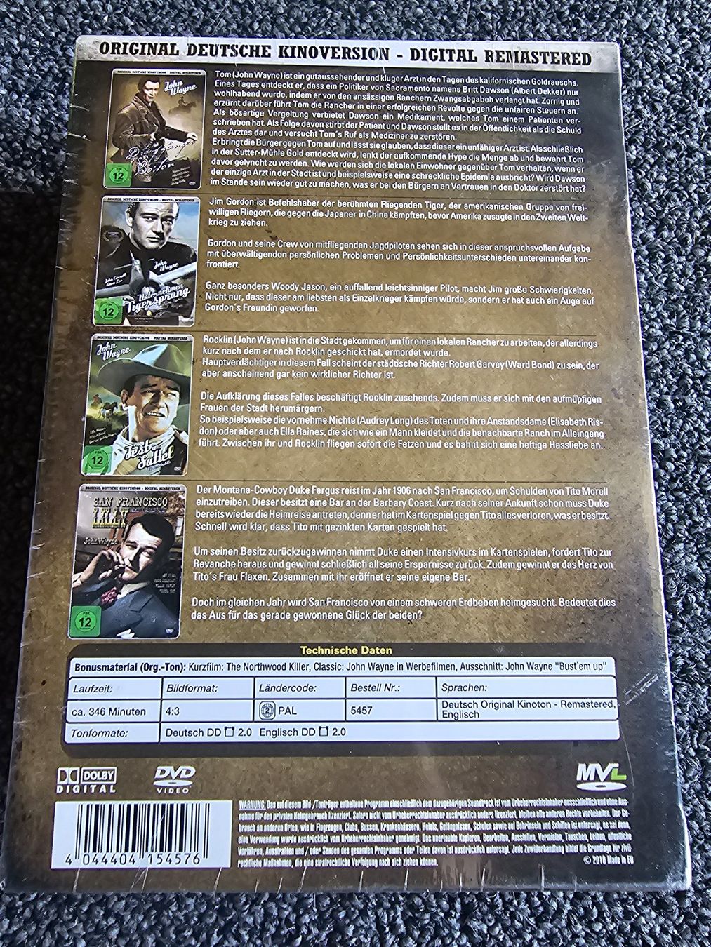 Tous les DVDs: John Wayne 4 DVD Box  – Neuf avec emballage d'origine à Ruswil par jan_bxl5 1