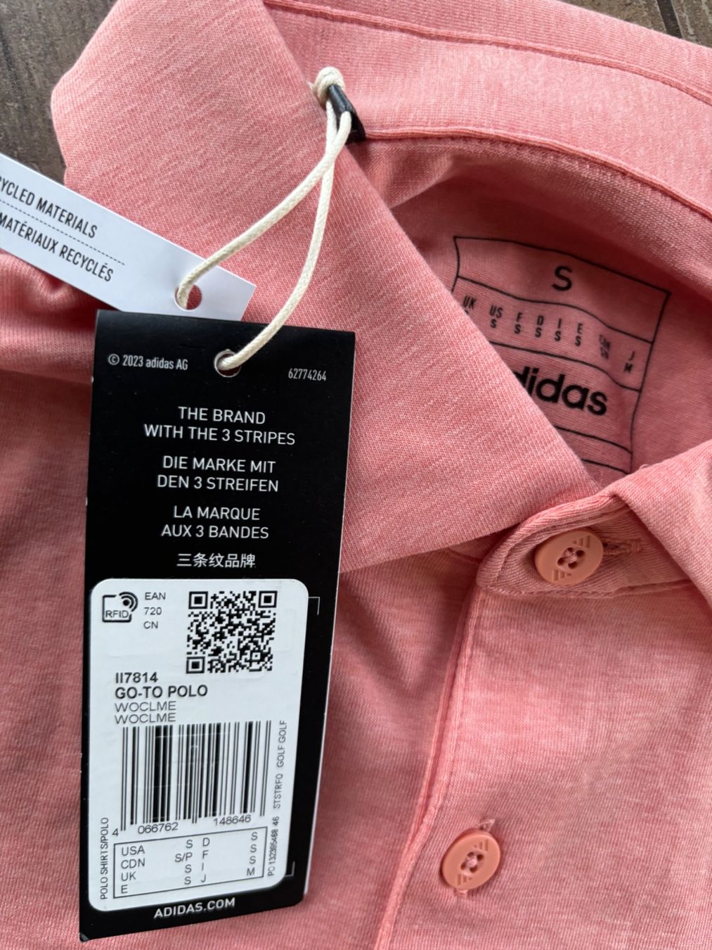 Adidas Magliette Polo: S_adidas_NEU_LP 65 sfr – Nuovo e nell'imballaggio originale da Versegeres venduto da kista 7
