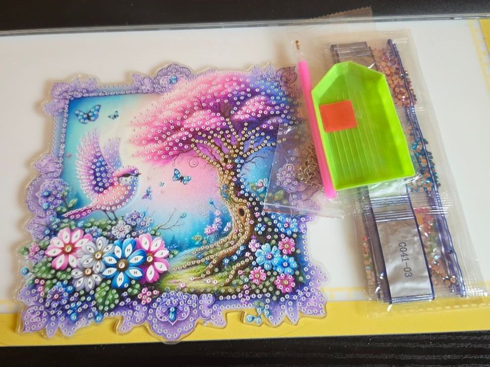 Bastelsets: DIAMOND PAINTING FENSTER BILD – Neu und originalverpackt aus Dintikon von bonita099