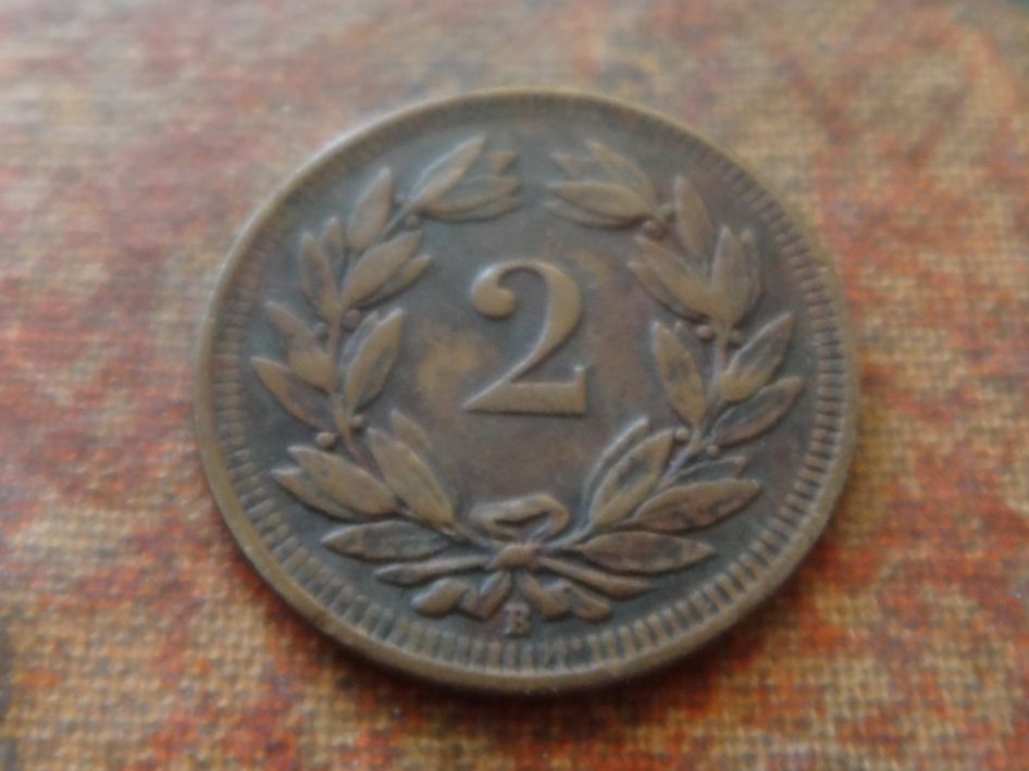 Tutti le monete: 2 Rp. 1899  (E) – Usato da Romanel-sur-Lausanne venduto da Swift13 1